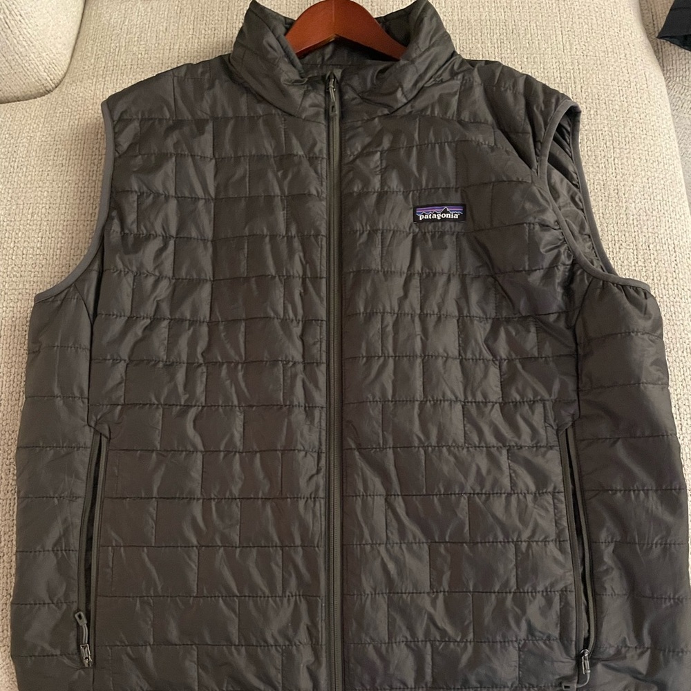 Patagonia Nano Puff Vest Forge Grey Men’s XL